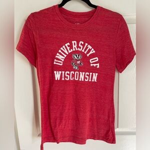 League Red University of Wisconsin Women's Tee